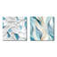 Serene Structures I - Ensemble de 2 collages de formes abstraites carrées-101858789-101858787