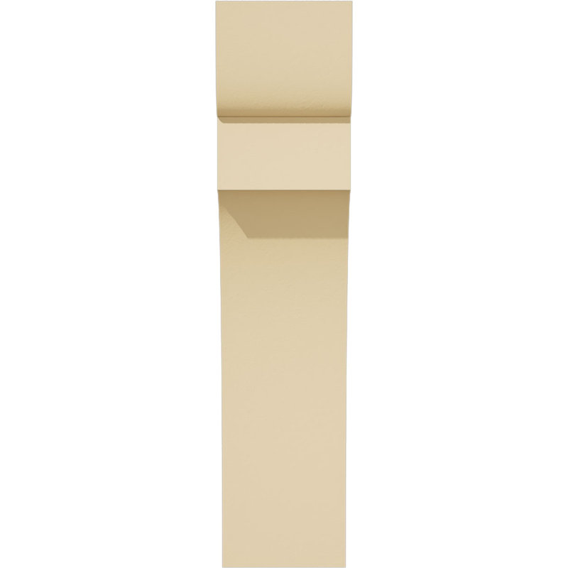 Corbeau en uréthane Yorktown Signature, brun clair apprêté, H 24 po x l 5,5 po x P 8 po