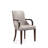 Shubert Modern Vegan Leather and Velvet Upholstered Beech Wood Dining Chair Set in Light Gray-1246180500-1220645879
