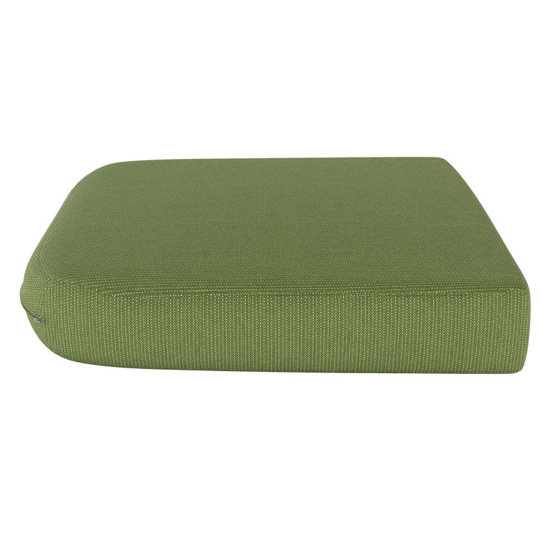 Dining ChairSeat Pad Replacement Cushion – 19L x 19W x 2.5D, Spectrum Cilantro Sunbrella® Plainweave