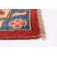 Tapis rouge / bleu / crème en laine noué à la main de conception unique 8 pi 3 po x 10 pi 8 po New Age Tremont