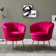 Hendrix Velvet Barrel Chair