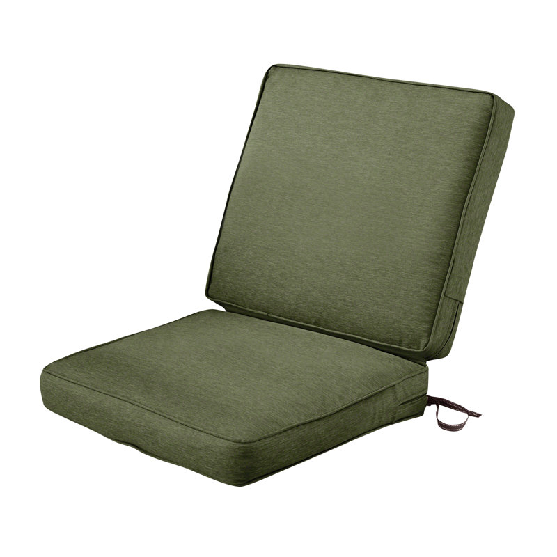 Coussin de chaise longue Ayvion, Fougère chiné