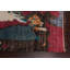 Tapis marocain abstrait noué à la main 9 x 13