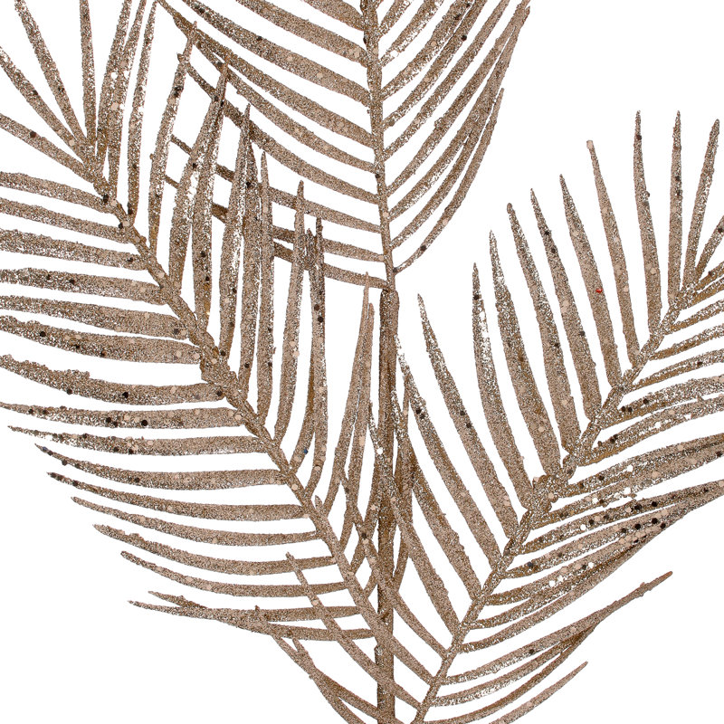 Trois feuilles de palmier mica 34 po