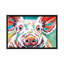 «Piggy II», reproduction d'impression sur toile tendue-72512796-72512797-72512798