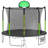 AOTOB Round Backyard Trampoline with Safety Enclosure