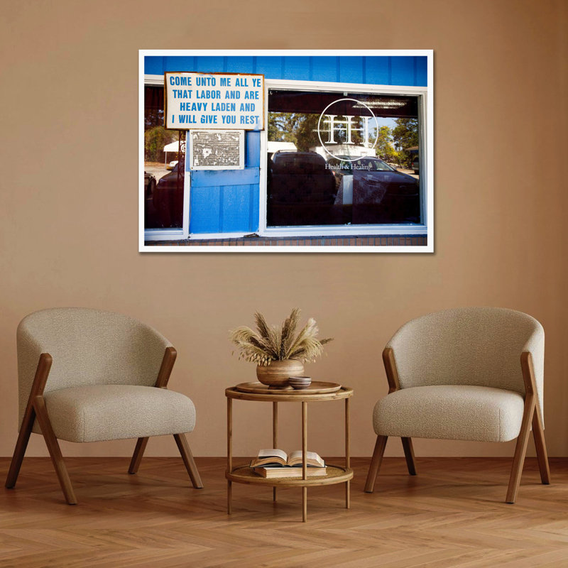  «Rest For The Weary», art mural par Sydney A. Foster | 2021 Series, reproduction d'art sur toile, Foi et scène de bien-être
