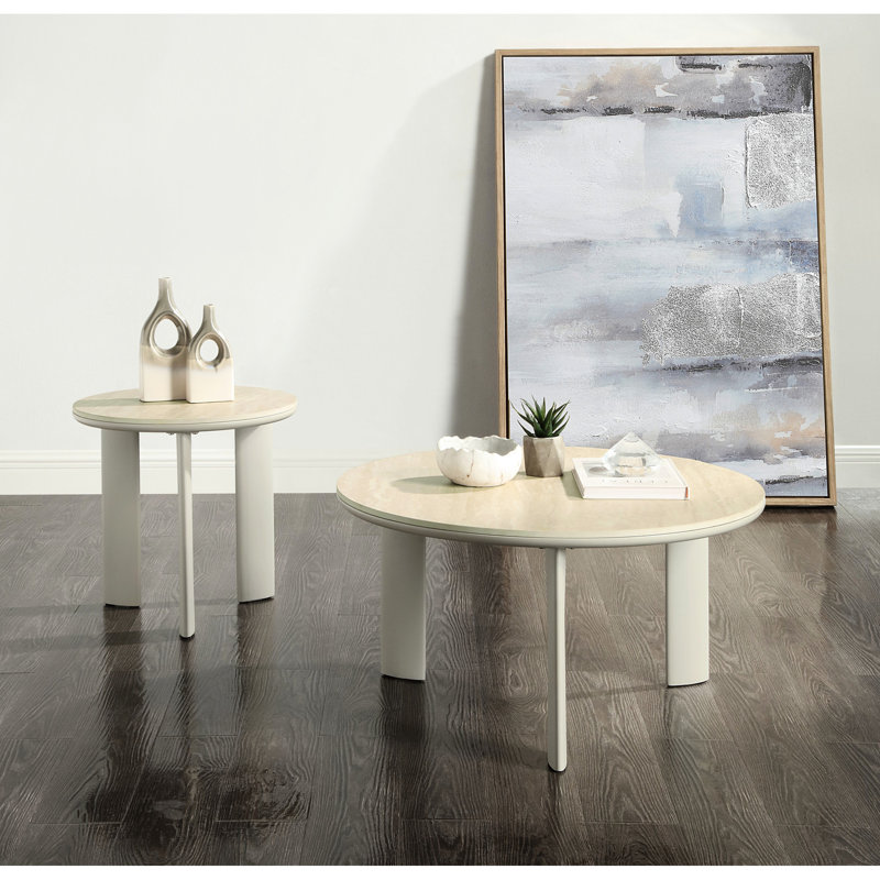 Gray Ceramic Surface Coffee Table, With A And Attractive Design Frame