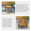 Ensemble de meubles d'extérieur 3 pièces, chaise longue avec repose-pieds et table basse-177458199-177458192