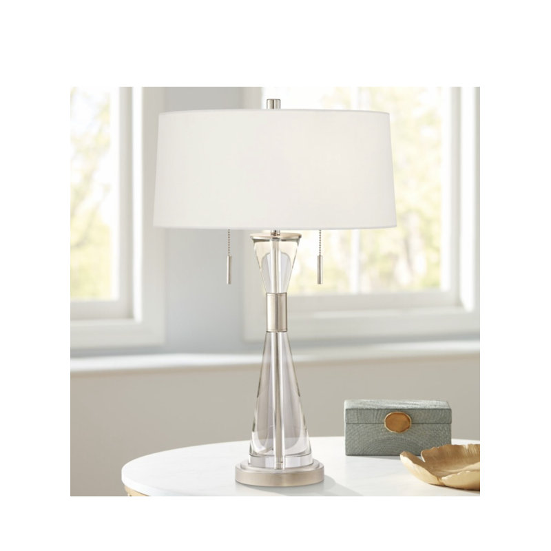 Lampe de table en cristal