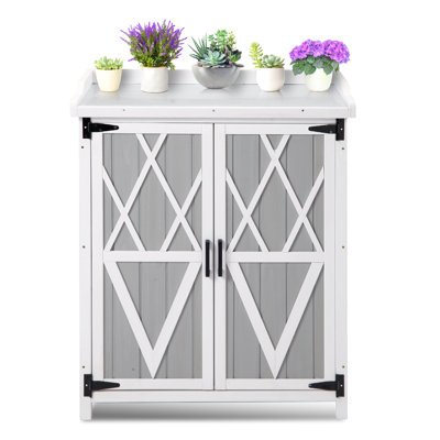 Wood Potting Bench