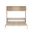 Grand lit escamotable avec armoires de rangement-204367664