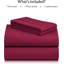 Ensemble de draps 4 pièces Luxclub-123418259-134223516