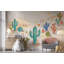 Décoration murale amovible cactus désert-973852068-973852069