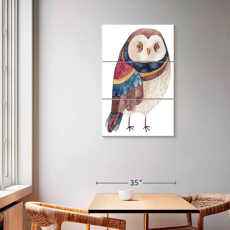 Brampt Odd Owl, 57" H x 36" W