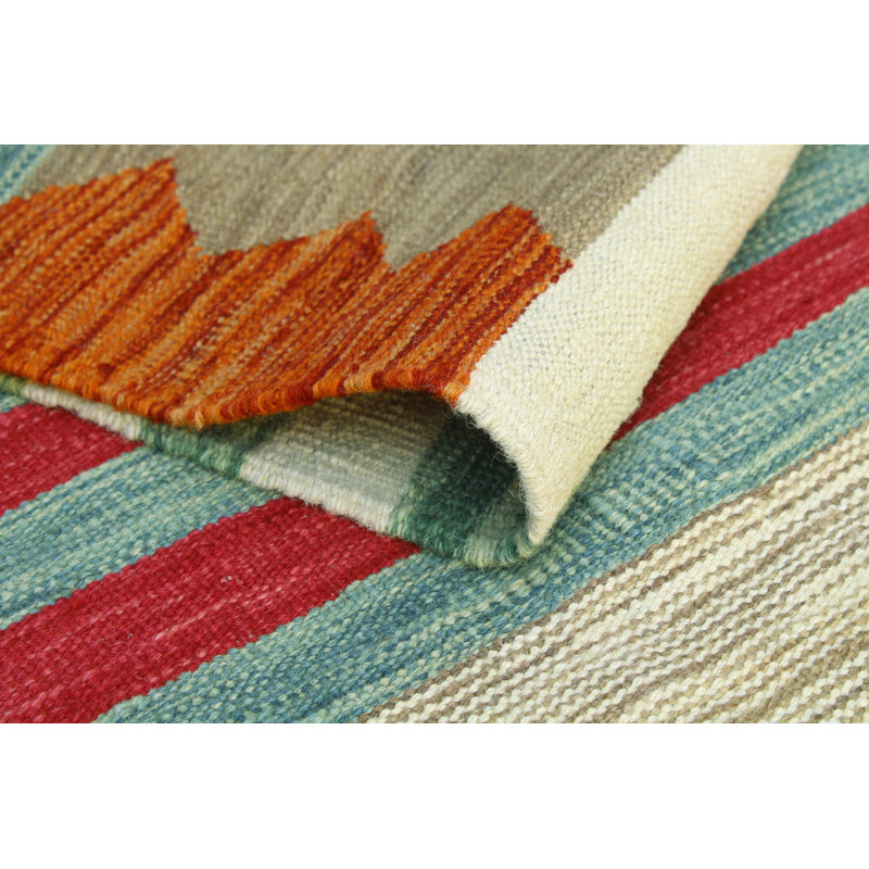Modern Flatweave Aldrin Ivory Rug