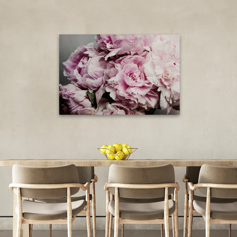 Bouquet de fleurs florales - pivoines à gogo II, H 24 po x l 36 po