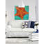'Orange Starfish' Print on Wrapped Canvas-19668933