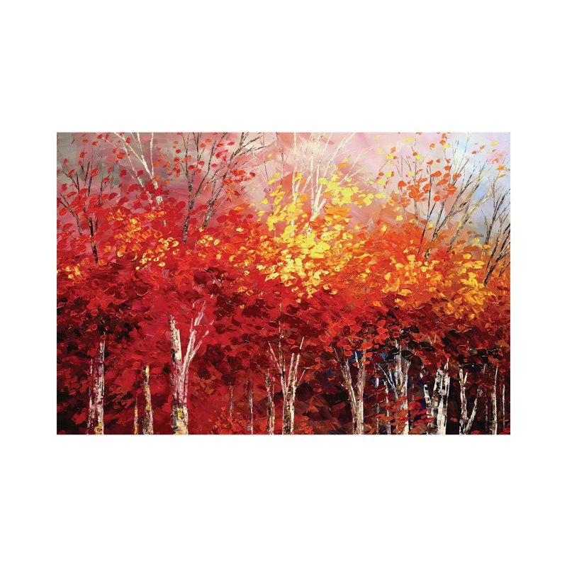 Woodland Drama by Tatiana Iliina - Gallery-Wrapped Canvas Giclée on Canvas, 20.32 cm H x 30.48 cm W, Canvas