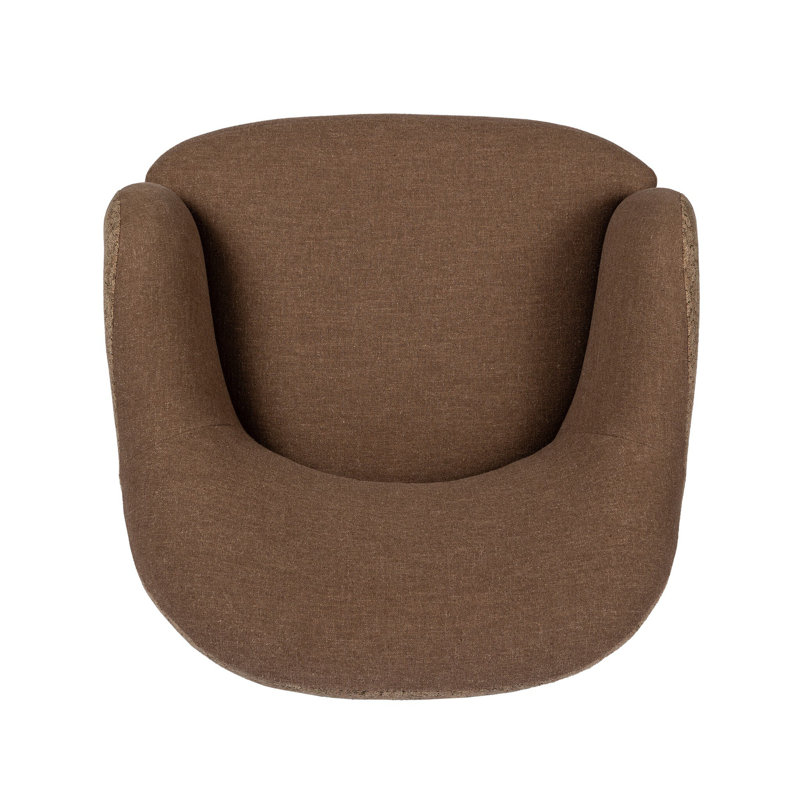 Julius Swivel Chair, Fallingbrook Cafe Polyester Blend