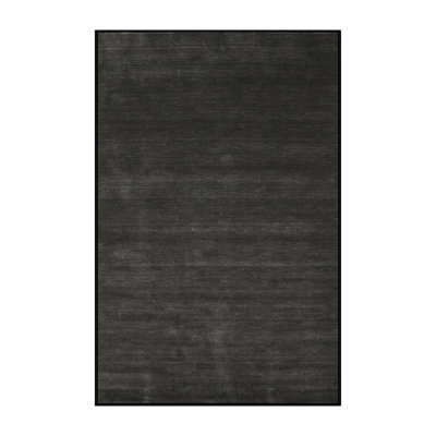 Tapis de zone noire contemporaine