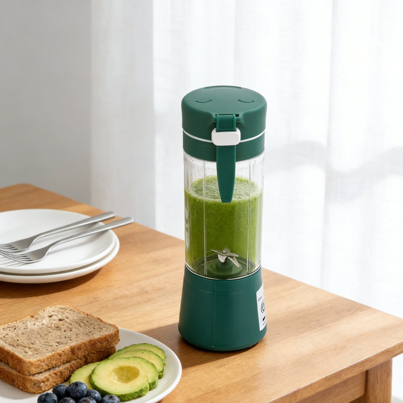 Living And Home Electric Centrifugal Juicer, Green