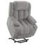 Beca Grey Upholstered Power Lift Recliner-938962431