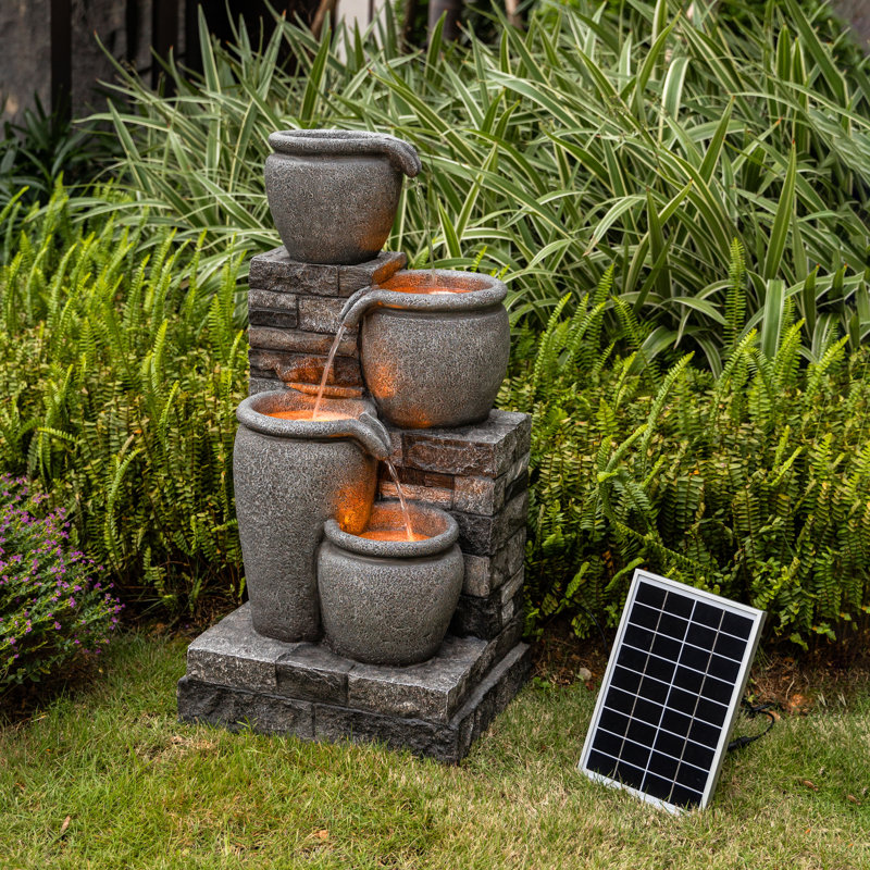 Weather Resistant Fountain, Grey