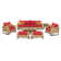 Tullio 8 - Person Patio Conversation Sets with Sunbrella® Cushions