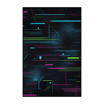 Glitch Path Rug