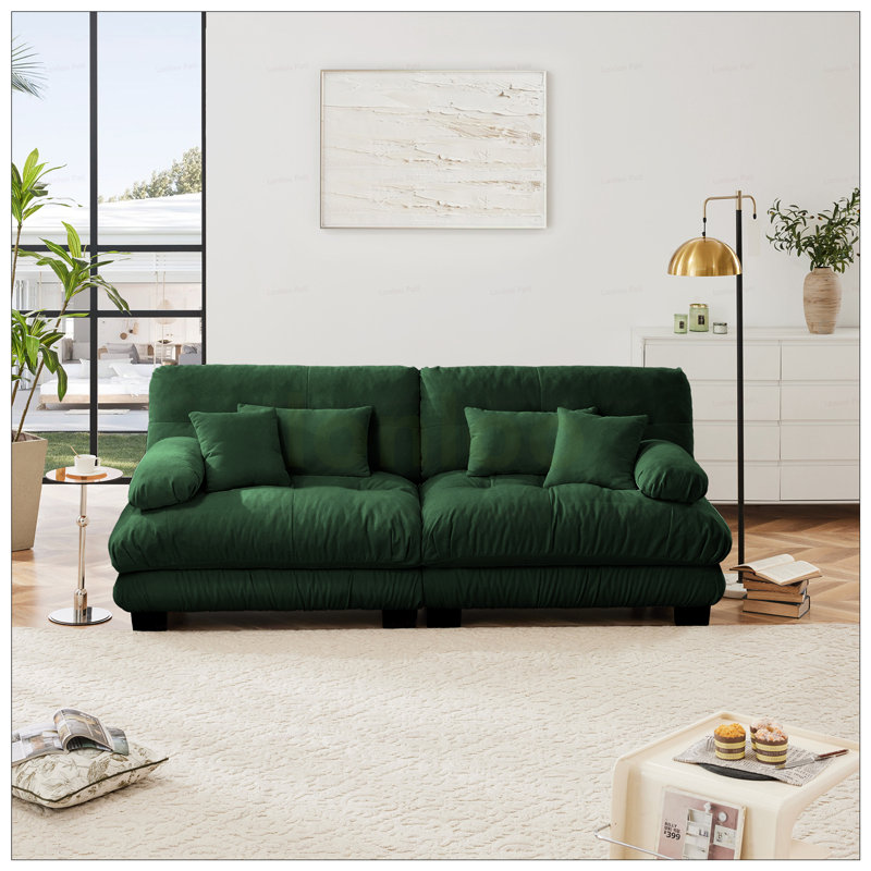 Canapé 2 places Cloud Couch, Vert