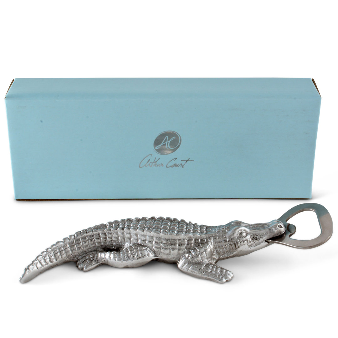 Alligator Bottle Opener Arthur Court Designs