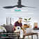 52" Ulanda Blade LED Propeller Ceiling Fan with Remote Control
