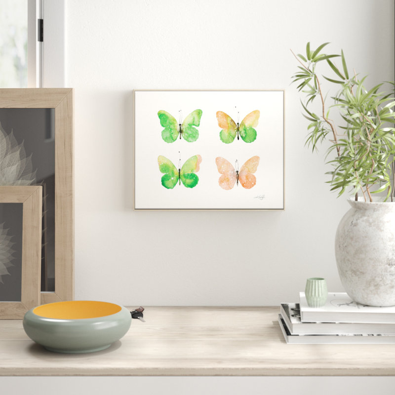 Kathy Morton Stanion - Painting on Canvas, 41cm H x 51cm W, Timber Floater Framed