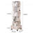 360° Display Round Spinning Rotating Bookshelf with Wheels and Drawer-1577913058-1577913070