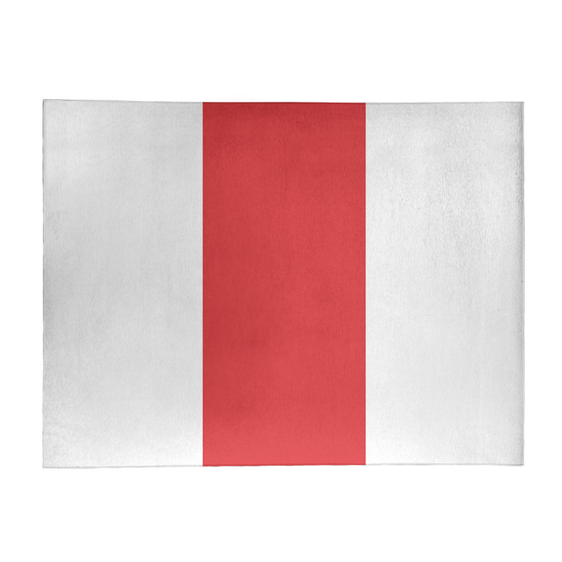 Tapis de zone rouge, Rectangle 5 pi x 7 pi