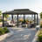 Santa Monica Aluminum Patio Gazebo-93776338