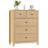 5 Drawer Dresser For Bedroom, Modern Tall Dresser Organizer With Storage Drawers-1158982923