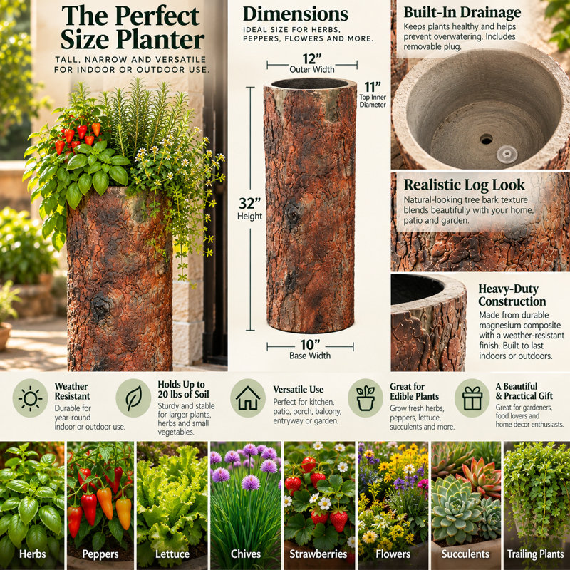 Fresh Herb Kitchen Garden Planter