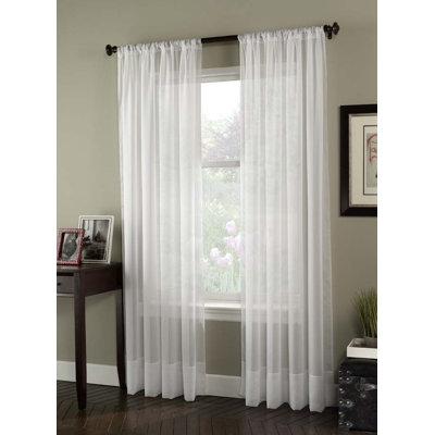 Curtainworks Soho Voile Pole Top