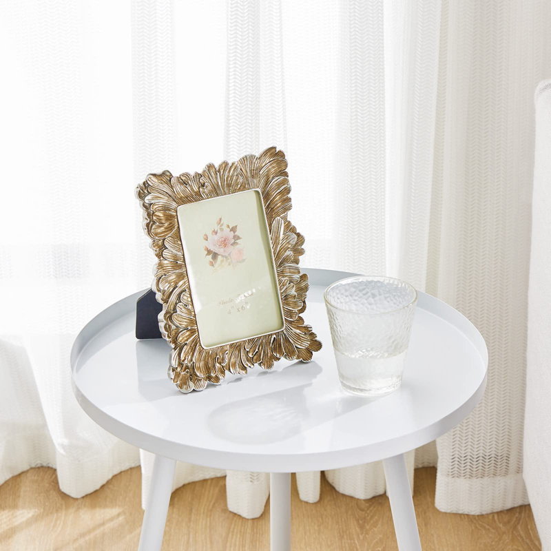 Floodwood Tray Top End Table, White