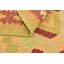 Tapis en laine rouge 3 pi 4 po x 5 pi one-of-kind main-noué la new age Elland