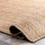 Buse Solid Colour Jute / Sisal Hand Woven Area Rug-1984467933