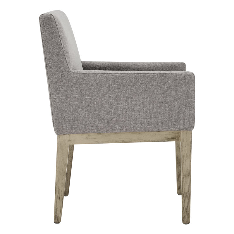 Bethea Dining Chair with Arms, Polyester Effie Flint