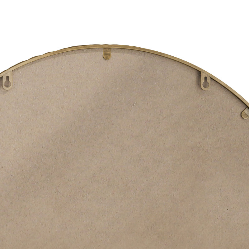 Miroir arqué (miroir inclus seulement), Doré