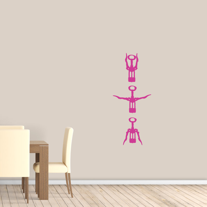 Wall Decal, Hot Pink