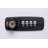 100 KEYS ADJUSTABLE WITH COMBINATION LOCK GREY