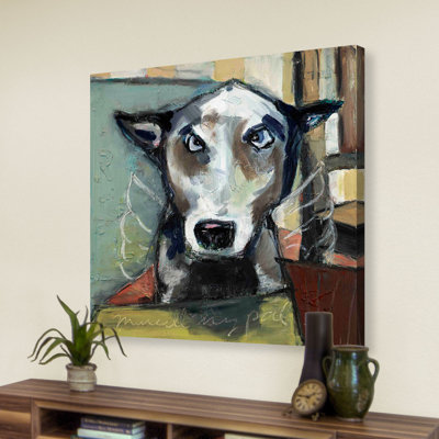 « marcel » par tori campisi, reproduction d’art sur toile tendue