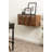 Wooden Wall Cabinet with Push-Close Doors-106331218